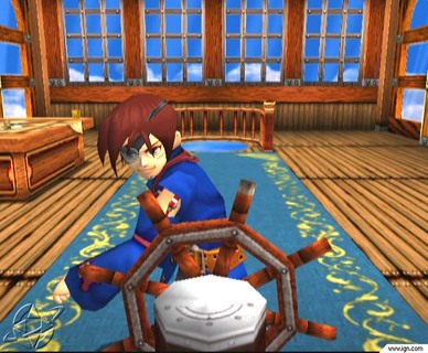 Skies Of Arcadia Vyse Steer Ship