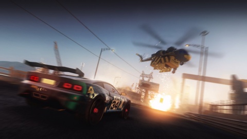 Split Second Helicopter Drop