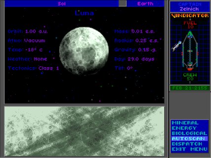 Star Control 2 Moon Scan Luna