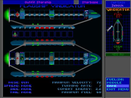 Star Control 2 Spaceship Vindicator Module