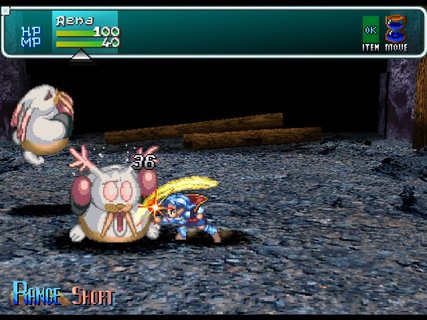 Star Ocean 2 Second Story Rena Rabbit Battle