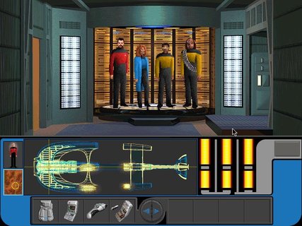 Star Trek Final Unity Enterprise Transporter