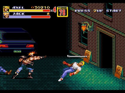 Streets Of Rage 2 Axel Jack Pipe