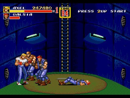 Streets Of Rage 2 Elevator Battle