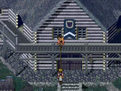 Suikoden 2 Riou Jowy Rope Escape