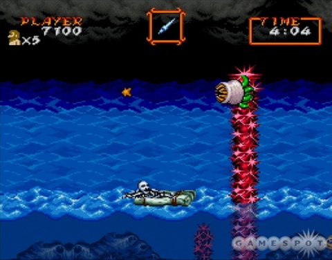 Super Ghouls n Ghosts Arthur Dead