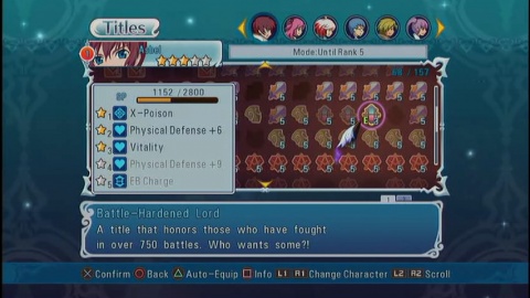 Tales of Graces f Titles