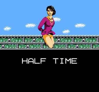 Tecmo Super Bowl Cheerleader Underwear Half Time