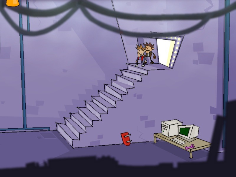 Time Gentlemen Please ben dan Basement Computer