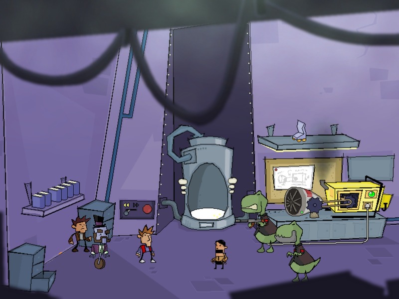 Time Gentlemen Please ben dan Hitler Dinosaurs big