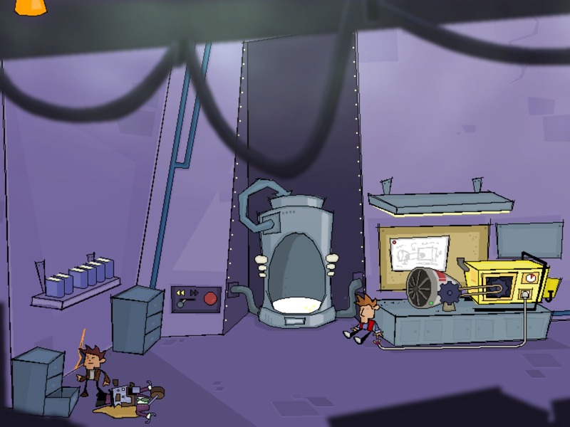 Time Gentlemen Please ben dan Robot Destroyed