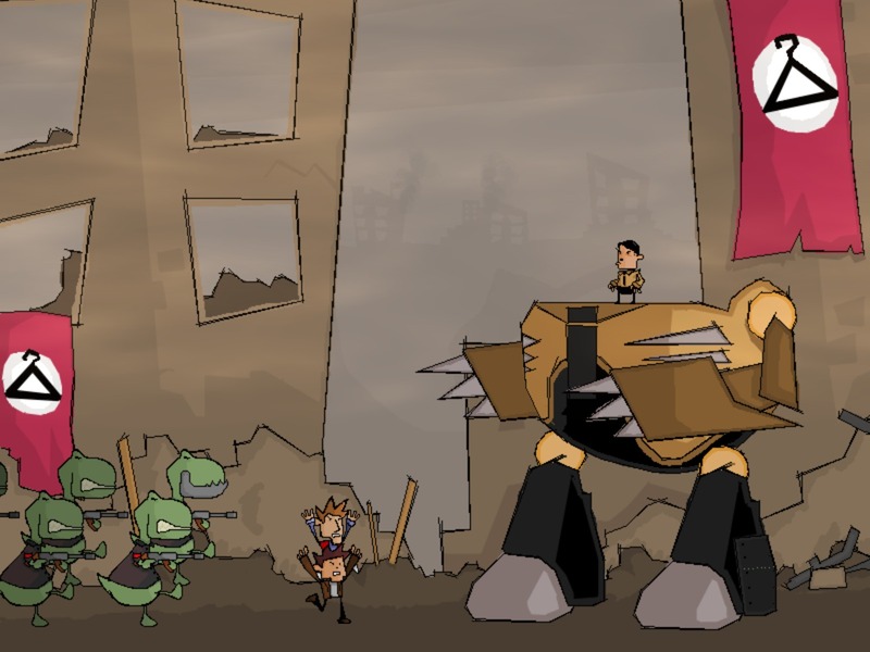 Time Gentlemen Please Hitler Mecha Dinosaurs