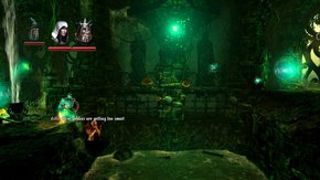 Trine 2 Goblin Menace Super pit