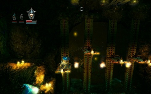 Trine Knight Shield Jumping