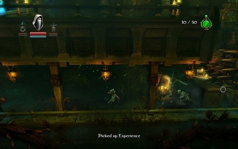 Trine Thief bow Arrow Skeletons