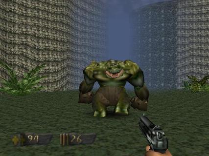 Turok Dinosaur Hunter Purlin Huge Bad Guy