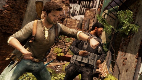 Uncharted 2 Nathan Drake Punch