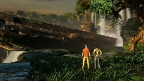 Uncharted Nathan Drake Victor Sullivan Nazi sub