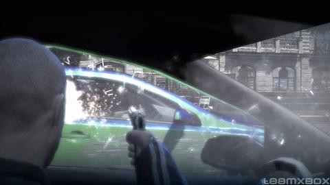 Wheelman Window Bust