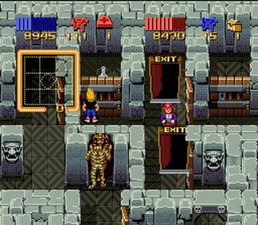 Zombies Ate My Neighbors Pyramid Maze Mummy